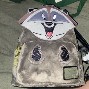 Disney princess (Meeko) loungefly mini backpack